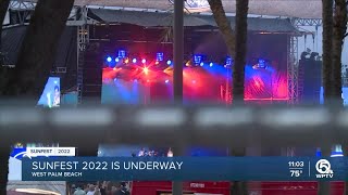 Sunfest 2022 is underway