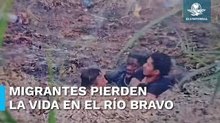 Mueren migrantes ahogados en fango del Río Bravo