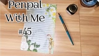 Penpal With Me #45,  Chatty Happy Mail Process Video #happymail #happymailideas #snailmail #ppwm