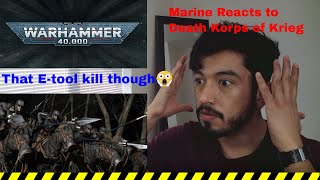 Marine Reacts to Death Korps of Krieg (By SODAZ)