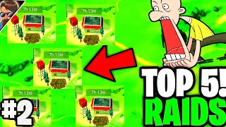 TOP 5 BEST RAIDS OF ALL TIME! ONLY 0.01% CAN GET THIS BESES IN LDOE | Last Day on Earth: Survival