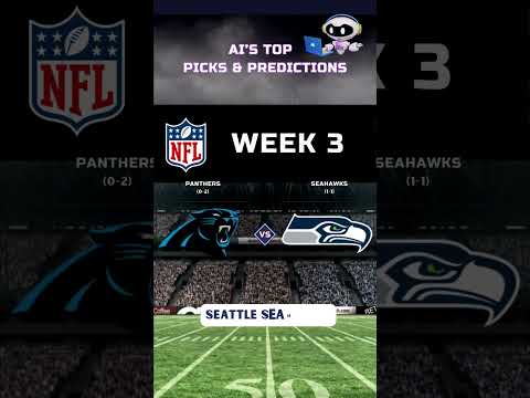 NFL Week 3 Picks & Predictions By AI 2023 Season #week3 #nfl #nflpicks ...