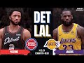 PISTONS vs LAKERS | FULL GAME SIMULATION | NBA 2K24 ULTRA REALISTIC GRAPHICS