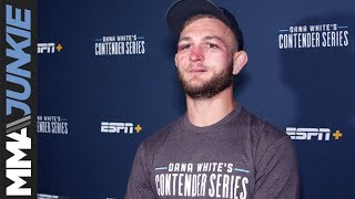 DWCS 19: Jonathan Pearce post fight interview