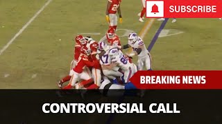 The Controversial Play In Bills-Chiefs Game