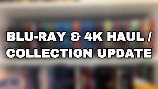 BLU-RAY & 4K COLLECTION UPDATE | MONTHLY HAUL UPDATE