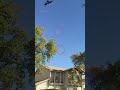 terrifying moment two planes come perilously close