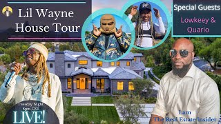Lil Wayne House Tour | LIVE! w/ The Real Estate Insider
