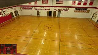 Fabius Pompey High S vs Solvay High School Boys' Varsity Basketball