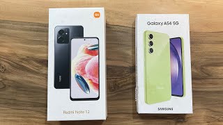 Samsung Galaxy A54 vs Xiaomi Redmi Note 12