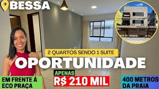 (❤️VENDIDO) NO BESSA EM JOÃO PESSOA PB APARTAMENTO APENAS 210 MIL A 400 METROS DA PRAIA