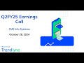 CMS Info Systems Earnings Call for Q2FY25