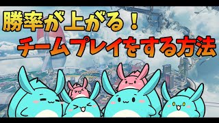 【Apex】勝率が跳ね上がるチームプレイをする方法