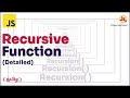 Recursive Function in Tamil | With a Simple and Complex Example