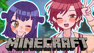 【Minecraft】はゆんとまいくら！【にじさんじ/山神カルタ】