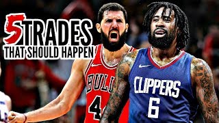 5 NBA Trades That Should Happen: DeAndre Jordan * Marc Gasol * Nikola Mirotic