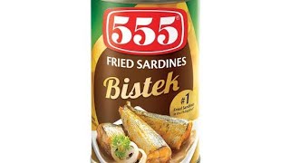 #ThuhCherryShow : 555 Fried Sardines Bistek Food Review