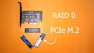 How to setup M.2 PCIe SSD RAID with Intel Rapid Storage Technology?