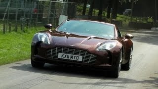 Aston Martin One-77 Launch Control - AMAZING SOUND - GOING CRAZY!!!