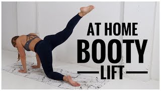 THE BEST At Home BOOTY Workout // No equipment
