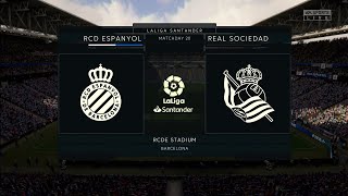 FIFA 23 | RCD Espanyol vs Real Sociedad - RCDE Stadium | Gameplay