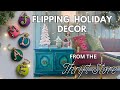 CHALLENGE - my holiday Gifts and decor from the Thrift Store! / new color REVEAL