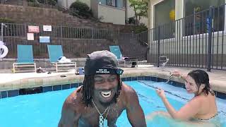 POOL DAY WITH BLAHGIGI