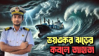 ভয়ঙ্কর ঝড়ের কবলে জাহাজ: এক ভয়াবহ অভিজ্ঞতা I Ship caught in Storm - Life at Sea I Nayon