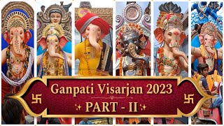 Ganpati Visarjan 2023 | PART   II | Ganesh Utsav In Burhanpur #burhanpur #ganpati #trending #vlog