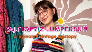 Rajstopy z lumpeksu?! Powrót na youtube! Vintage rajstopy i stylizacje. English subtitles