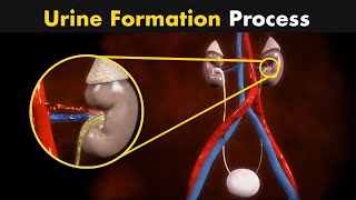 Process of Urine Formation | Nephron Function (3D Animation)