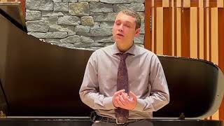 Idéale by P. Tosti, performed by Tenor Nicholas Kluftinger