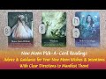 New Moon Pick-a-Card Tarot🪄Advice & Guidance About Your New moon Wishes & How to Manifest Them🌙⚡🪄