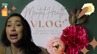 VLOG mental health clean and organise with me