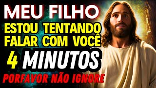 ⚠️ ALERTA: NÃO Deixe Deus Falando Sozinho | Mensagem de Deus para você