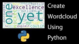 Create Wordcloud using Python easily