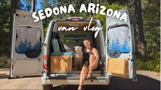 Solo Vanlife in Sedona Arizona