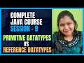 Java Full Course 9: Primitive & Reference Data Types in Java | Complete Java Programming Tutorial