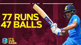 Shubman Gill POWER HITTING | 77 Runs off 47 Balls | West Indies v India 4th T20