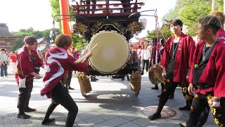 令和六年10月6日尾張津島秋まつり石採祭車 本楽(南部)③