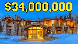 $34,000,000 Outstanding Mountaintop Contemporary Style Mansion in Utah