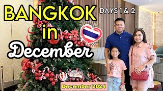 BANGKOK Days 1 \u0026 2 | PAL Flight to BKK, Valia Hotel, Emporium Mall, EmQuartier, Emsphere, Big C