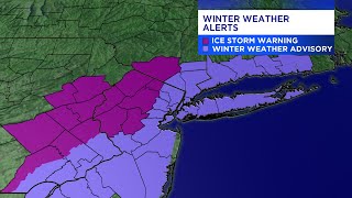 Tracking freezing rain, snow for tri-state region