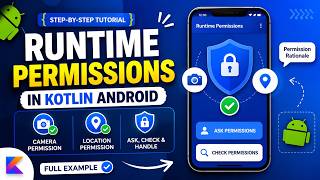 ANDROID - RUNTIME PERMISSIONS || TUTORIAL IN KOTLIN