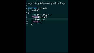 #8 C programming Exercise 💻||C Language Tutorial👨🏫📓#shorts #coding