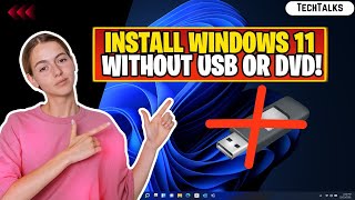 Installing Tiny 11 without a USB Step-by-Step Guide | TechTalks #tiny11