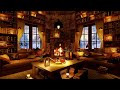 Relaxing Jazz Music  Bookstore Cafe Ambience with Smooth Piano Jazz Music For Stress Relief, Sleep