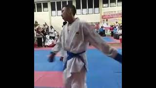 INKAI BINA SATRIA PAMEKASAN ALVIAN AKA//USHIRO mawashi geri