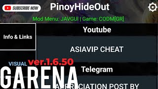 Free Codm Garena Mod Menu 1 6 50 Vip Cheat Mxf V1 0 Updated Asiavip ...