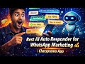Best AI Auto Responder for WhatsApp Marketing 📈 | Chatspromo App